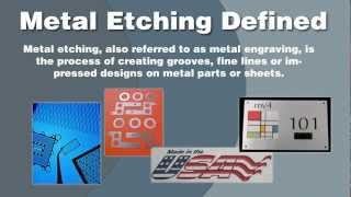 Metal Etching Companies [upl. by Saunderson]