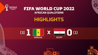 Senegal 🆚 Egypt Highlights  FIFA World Cup 2022 African Qualifiers  2nd leg [upl. by Wunder]