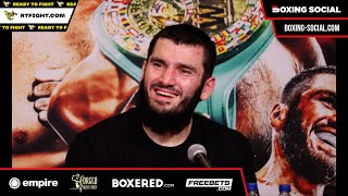 Artur Beterbiev MOCKS Dmitry Bivol  Full Post Callum Smith Fight Press Conference [upl. by Geller]