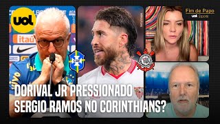 🔴 BRASIL DORIVAL NA PRESSÃO CONTRA PARAGUAI SERGIO RAMOS NO CORINTHIANS MARÍLIA RUIZ E RMP AGORA [upl. by Molton391]