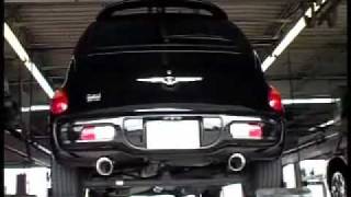 2007 PT Cruiser with Kinneys Custom Performance Exhaust [upl. by Refinaj]