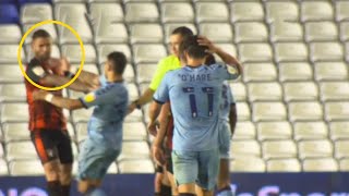 Gustavo Hamer gets straight RED CARD  Coventry vs Bournemouth [upl. by Atir]