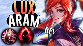 MY MAIN LUX ON ARAM CAN I CARRY  Lux ARAM  League of Legends [upl. by Godderd]