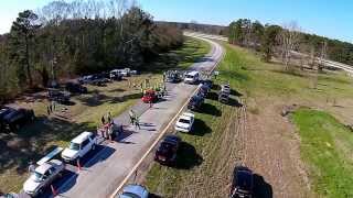 quotWrong Exitquot Roadcheck Drone View Twiggs County GA [upl. by Khalin]