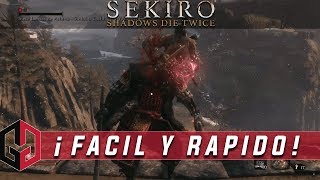 Cómo MATAR al General SIETE LANZAS de Ashina  Guía Sekiro Shadows Die Twice [upl. by Jelena]