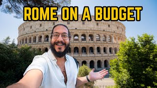 How To Travel Rome Italy ON A BUDGET  Things To Do And Where To Eat [upl. by Jyoti]