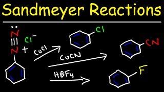 Arenediazonium Salts With Diazo Coupling and Sandmeyer Reactions [upl. by Petit444]