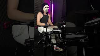 Slipknot  Nero Forte slipknot drumcover shorts [upl. by Lamprey]