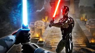 Storming a SITH TEMPLE in VR [upl. by Lamraj]