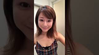 水野佐彩 Instagram Live 20180825 [upl. by Tnarud]