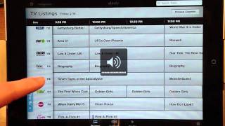 iPad App Review Xfinity TV [upl. by Thornburg952]