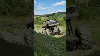 Tank trap run at Wolf springs off road park in Knoxville Pennsylvania [upl. by Akemad]