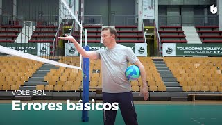 Errores básicos  Voleibol [upl. by Dallon301]