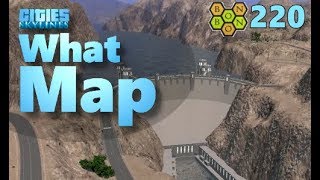 Cities Skylines  What Map  Map Review 220  Boulder City Nevada [upl. by Nylednarb]