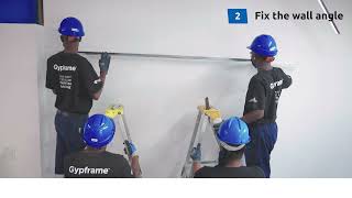 Gypframe® UltraSTEEL® Concealed Ceiling Grid Installation Video [upl. by Rolandson561]