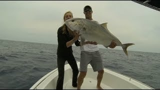 Flats Factor Charters Sarasota AmberjackGrouper Fishing [upl. by Eduj]