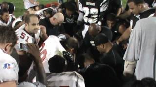 Charleroi vs Monessen 2011 ALUMNI GAME 4TH QTR [upl. by Kinchen]