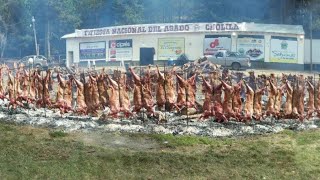 FIESTA ASADO CHOLILA  CHUBUT  PATAGONIA  ARGENTINA [upl. by Centeno902]