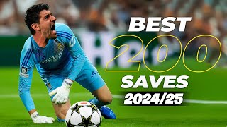 Best 200 Goalkeeper Saves 202425 HD [upl. by Neelloj642]