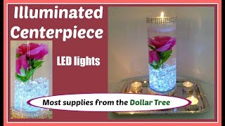 Enchanted Rose Centerpiece DIY for Weddings and Special Occasions Illuminated [upl. by On689]