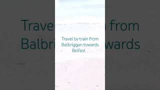 Travel by train from Balbriggan towards Belfadt the ticket is cheaper [upl. by Elleinnod]