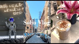 NYC Vlog  Soho  Sadelles  ENLY  MoMA Design Store  Hauser amp Wirth Gallery [upl. by Halette]