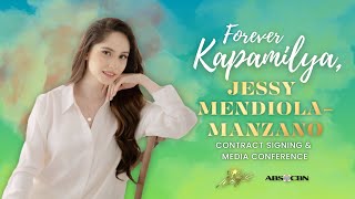 Forever Kapamilya  Jessy Mendiola  Manzano’s Media Conference [upl. by Jennee]