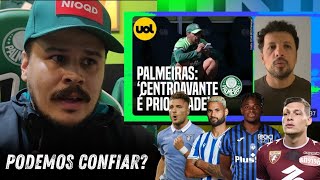 PODEMOS CONFIAR ANDRÉ HERNAN DIZ QUE CENTROAVANTE É PRIORIDADE NO PALMEIRAS [upl. by Atiloj535]