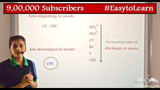 Preferential Discharge of Ions at Electrodes  Electrolysis  Class 10  CBSE  NCERT  ICSE [upl. by Pernick564]