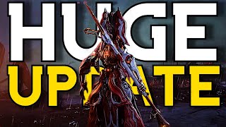 THE NEW WARFRAME UPDATE IS INSANE [upl. by Edrahc]