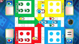 Ludo game in 4 players  Ludo King  Ludo gameplay [upl. by Seessel592]