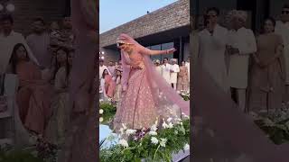 NeeleshTiwariofficial wedding bridegroom performance lehenga grocery bride reception entry [upl. by Elehcar]