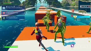 TRAPPERS VS RUNNERS Gameplay Season 3 Fortnite [upl. by Anielram]