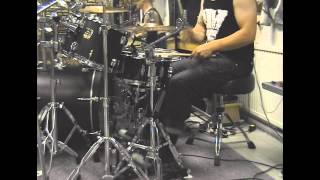 Patrik Fält  Dark Funeral  Vobiscum Satanas drum cover [upl. by Bernie970]