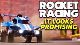 Rocket Racing First Impressions from an ExPro Rocket League Player [upl. by Nomde]