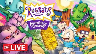 NEW Rugrats Adventures in Gameland  LIVE [upl. by Atinnor390]