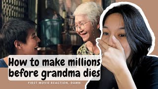 HOW TO MAKE MILLIONS BEFORE GRANDMA DIES  FIRST MOVIE REACTION  I WAS A MESS HUHU [upl. by Neiman]