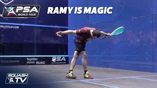 Squash Ramy Ashour is Magic [upl. by Gnaw187]