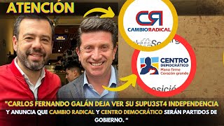 Centro democratico y cambio radical serán partido de gobierno en alcaldia de Bogotá quot [upl. by Ailil581]