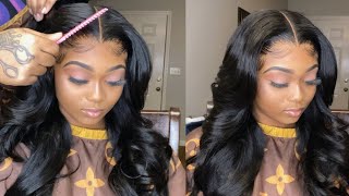 HOW TO DO BODY WAVE CURLS IN 5 MINUTES [upl. by Svetlana633]