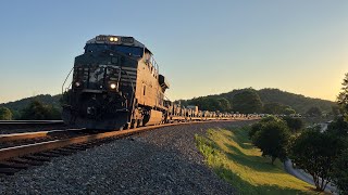 NS 056 Military Train Cramerton NC 62524 [upl. by Launamme]