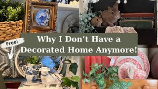 Thrift Store Haul amp Creative Upcycling Ideas for Home Decor a Collected Vs a Decorated Home [upl. by Leasia]