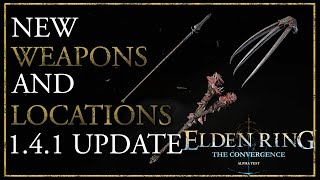 The Convergence Mod Alpha 141 Update  New Weapons Skills and Locations Elden Ring [upl. by Symer50]