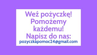 Pożyczka dla Ciebie  Najlepsza oferta pożyczki dla Ciebie  Szukasz pożyczki  Napisz do nas [upl. by Hcirdeirf558]