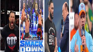 WWE Friday Night SmackDown Highlights Today 1392024🔥🥵 Roman Reignsamp John Cena Return 😱 shorts [upl. by Nelleyram936]