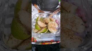 Nashpati fruit🍐 cooking youtubeshorts trendingshorts recipe yummy viralshorts shorts [upl. by Otrevlig999]