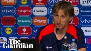 Luka Modric shares touching moment with journalist who asks him never to retire [upl. by Anthea468]