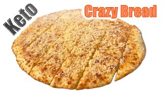 Keto Crazy Bread 20 Low Carb Bread sticks [upl. by Natie]