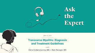 907 Transverse Myelitis Diagnosis and Treatment Guidelines [upl. by Genesia686]