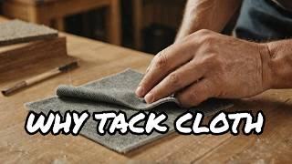 You Should Use Tack Cloth For Perfect Woodworking Finishes [upl. by Lettig]